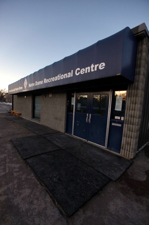 PHIL HOSSACK / WINNIPEG FREE PRESS - Notre Dame Recreational Centre (Arena) See story. - March 27, 2019.