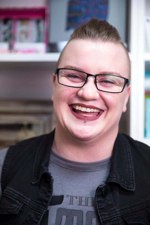 MIKAELA MACKENZIE / WINNIPEG FREE PRESS
Jessica Wasylyk, owner of Protegga Wand Shoppe, poses for a portrait at Sweet C Bakery (where she sells her wands) in Winnipeg on Wednesday, March 27, 2019. For Dave Sanderson story.
Winnipeg Free Press 2019.