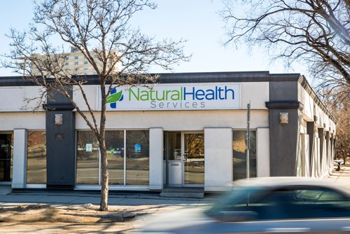 MIKAELA MACKENZIE / WINNIPEG FREE PRESS
Natural Health Services on St. Mary's road in Winnipeg on Thursday, March 28, 2019. The chain of medical cannabis clinics is being sued by a personal injury law firm after a data breach exposed the personal information of 34,000 patients. For Solomon Israel story.
Winnipeg Free Press 2019.