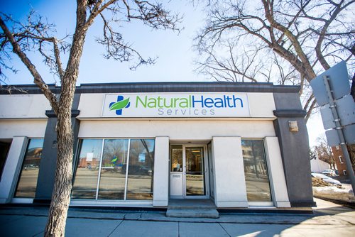 MIKAELA MACKENZIE / WINNIPEG FREE PRESS
Natural Health Services on St. Mary's road in Winnipeg on Thursday, March 28, 2019. The chain of medical cannabis clinics is being sued by a personal injury law firm after a data breach exposed the personal information of 34,000 patients. For Solomon Israel story.
Winnipeg Free Press 2019.