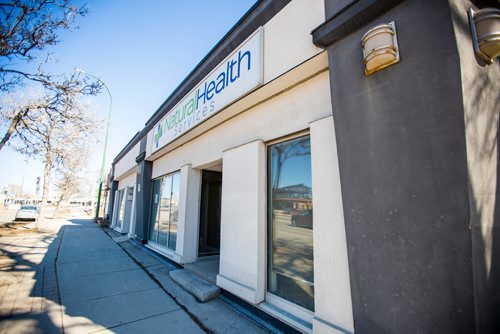 MIKAELA MACKENZIE / WINNIPEG FREE PRESS
Natural Health Services on St. Mary's road in Winnipeg on Thursday, March 28, 2019. The chain of medical cannabis clinics is being sued by a personal injury law firm after a data breach exposed the personal information of 34,000 patients. For Solomon Israel story.
Winnipeg Free Press 2019.