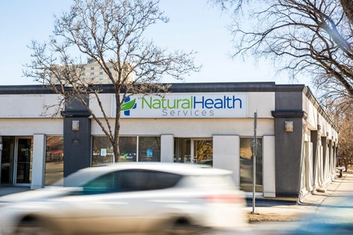 MIKAELA MACKENZIE / WINNIPEG FREE PRESS
Natural Health Services on St. Mary's road in Winnipeg on Thursday, March 28, 2019. The chain of medical cannabis clinics is being sued by a personal injury law firm after a data breach exposed the personal information of 34,000 patients. For Solomon Israel story.
Winnipeg Free Press 2019.