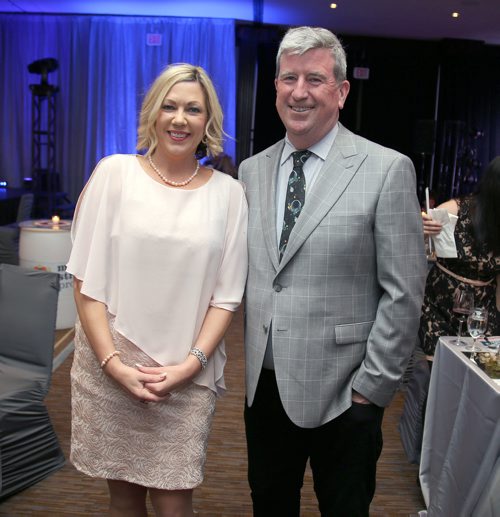 JASON HALSTEAD / WINNIPEG FREE PRESS

L-R: Rochelle Squires (Manitoba Minister of Sustainable Development) and former Winnipeg mayor Glen Murray at Main Street Project's annual fundraising benefit dinner Bringin' it in from the Streets on March 16, 2019 at the Fairmont Winnipeg. (See Social Page)