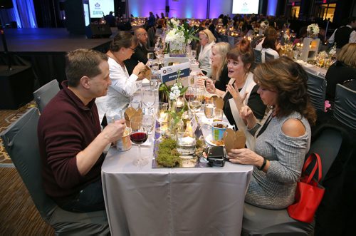 JASON HALSTEAD / WINNIPEG FREE PRESS

Attendees enjoy dinner at Main Street Project's annual fundraising benefit dinner Bringin' it in from the Streets on March 16, 2019 at the Fairmont Winnipeg. (See Social Page)