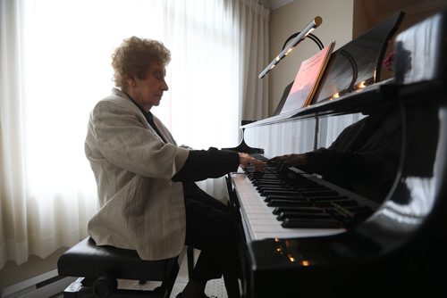 RUTH BONNEVILLE / WINNIPEG FREE PRESS 

MUSIC MATTERS - Thelma Wilson

Portraits of Pianist/accompanist Thelma Wilson, who is regarded as the matriarch of Winnipeg's music community, playing (Robert) Schumanns Kinderszenen, Op. 15 a.k.a. Scenes from Childhood." at her piano in her home on Friday.

Thelma Wilson is turning 100 this month.




March 29th, 2019
