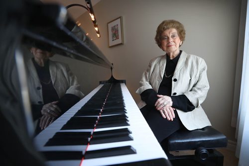 RUTH BONNEVILLE / WINNIPEG FREE PRESS 

MUSIC MATTERS - Thelma Wilson

Portraits of Pianist/accompanist Thelma Wilson, who is regarded as the matriarch of Winnipeg's music community. She is turning 100 this month.

Photos taken at her piano in her home on Friday.  


March 29th, 2019
