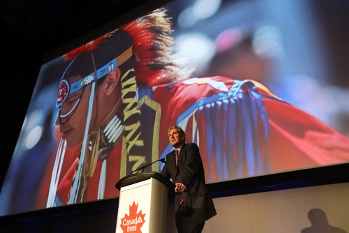 TREVOR HAGAN / WINNIPEG FREE PRESS
Premier Brian Pallister at the Manitoba 150 brand launch at the Met, Friday, March 29, 2019.