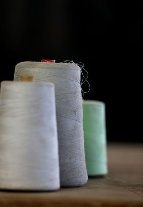 RUTH BONNEVILLE / WINNIPEG FREE PRESS 

49.8 Feature - Raw materials for Change, Interior shots of the former Mitchell Fabrics Store, on the cusp of change.

A look inside the former Mitchell Fabric store prior to being transformed into the new 36,000 square foot Main Street Project shelter.  

Photo of spools of industrial sized thread, clustered together on a table.  Faded but strands still strong. 

See story by Ruth Bonneville 

April 2, 2019
