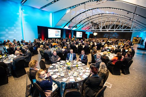 MIKAELA MACKENZIE / WINNIPEG FREE PRESS
The Manitoba Museum Tribute Gala honouring the Winnipeg Free Press in Winnipeg on Thursday, April 4, 2019.  For Jason Bell story.
Winnipeg Free Press 2019.