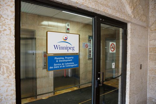 MIKE DEAL / WINNIPEG FREE PRESS
The City of Winnipeg Planning Property and Development offices at 65 Garry Street.
190405 - Friday, April 05, 2019.