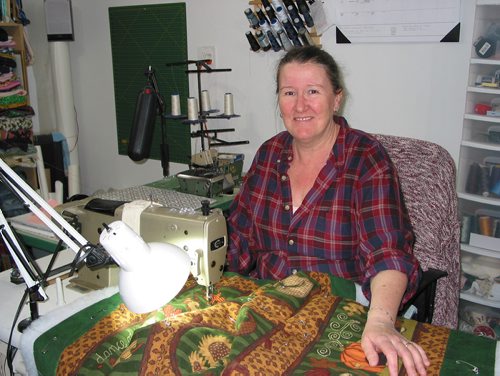 Canstar Community News April 2, 2019 - Sue Ives runs Elie Alterations & Crafts offering clothing alterations, dressmaking and handcrafted home decor from her home in Elie, (ANDREA GEARY/CANSTASR COMMUNITY NEWS)
