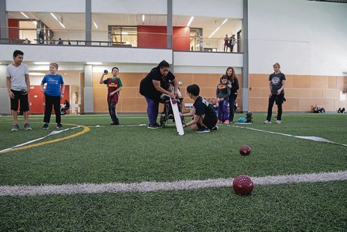 Canstar Community News April 3, 2019 - Students from accross Winnipeg met at the University of Winnipeg on April 3 for the Special Olympics Manitoba boccee event. (EVA WASNEY/CANSTAR COMMUNITY NEWS/METRO)