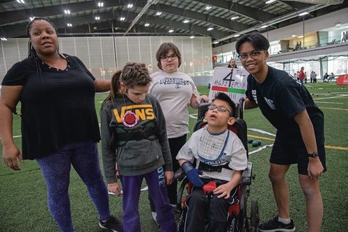 Canstar Community News April 3, 2019 - Students from accross Winnipeg met at the University of Winnipeg on April 3 for the Special Olympics Manitoba boccee event. (EVA WASNEY/CANSTAR COMMUNITY NEWS/METRO)