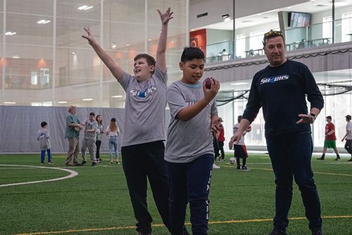 Canstar Community News April 3, 2019 - Students from accross Winnipeg met at the University of Winnipeg on April 3 for the Special Olympics Manitoba boccee event. (EVA WASNEY/CANSTAR COMMUNITY NEWS/METRO)