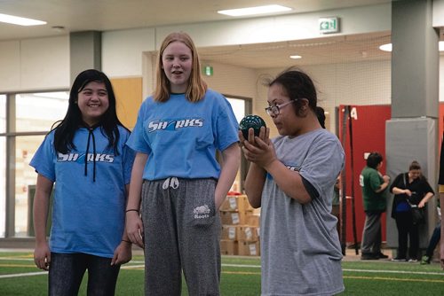 Canstar Community News April 3, 2019 - Students from accross Winnipeg met at the University of Winnipeg on April 3 for the Special Olympics Manitoba boccee event. (EVA WASNEY/CANSTAR COMMUNITY NEWS/METRO)