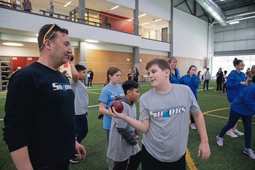 Canstar Community News April 3, 2019 - Students from accross Winnipeg met at the University of Winnipeg on April 3 for the Special Olympics Manitoba boccee event. (EVA WASNEY/CANSTAR COMMUNITY NEWS/METRO)