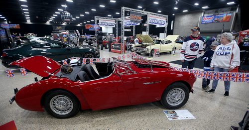 TREVOR HAGAN / WINNIPEG FREE PRESS
The World of Wheels car show at the Convention Centre, Friday, April 12, 2019.