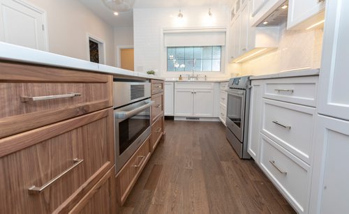 SASHA SEFTER / WINNIPEG FREE PRESS
The kitchen of a new home build at 95 Borebank street located in Winnipeg's River Heights suburb.
190415 - Monday, April 15, 2019.