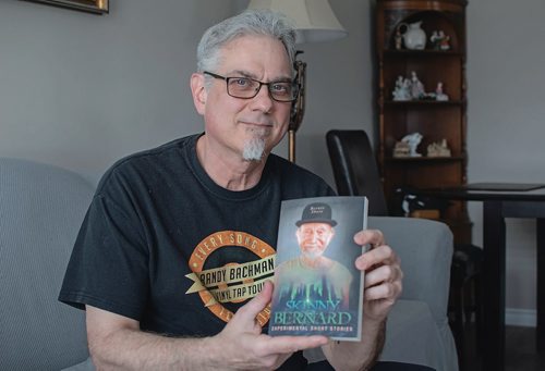 Canstar Community News April 9, 2019 - Author Bernie Shore has published a book of experimental short stories that shine a light on homelessness. (EVA WASNEY/CANSTAR COMMUNITY NEWS/METRO)