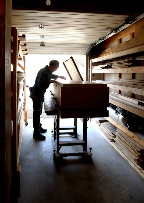 RUTH BONNEVILLE / WINNIPEG FREE PRESS 

49.8 Intersection Page,  Casket maker

Photos of Rick Zerbe Cornelsen, owner of The Village Casketmaker, in his home-based workshop making bio-friendly caskets & urns. 

Dave Sanderson story


April 17, 2019