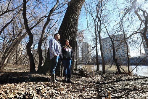 RUTH BONNEVILLE / WINNIPEG FREE PRESS 


GREEN PAGE

Description:Green Page story

Portrait of Jasmine Tara and Daniel Kanu in East Gate on the banks of the Assiniboine River on Thursday.  

Jasmine Tara and Daniel Kanu  are organizers with the Lake Winnipeg Indigenous Collective group, a environmental advocacy group looking out for the health of Lake Winnipeg.

The story is about the Lake Winnipeg Indigenous Collective  Basically they are a environmental advocacy group looking out for the health of Lake Winnipeg, but they do everything from an Indigenous cultural perceptive where they teach people about how the rivers and lakes are sacred in Indigenous culture and should be protected for that reason. 



April 18, 2019