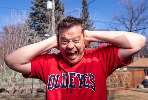 SASHA SEFTER / WINNIPEG FREE PRESS
Ed Buller has been a volunteer at the Winnipeg Comedy Festival for the past six years.When he's not having a laugh, Buller loves to grill in the backyard of his home for his family in Winnipeg's Kildonan Drive Neighbourhood.
190418 - Thursday, April 18, 2019.