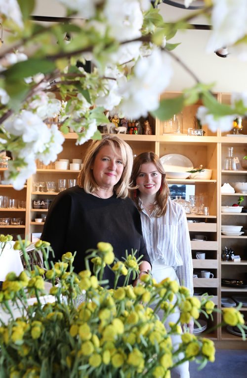 RUTH BONNEVILLE / WINNIPEG FREE PRESS
LOCAL - Grace & Co.
Sunday This City piece
Where: Grace & Co, 556 Academy Rd. contact owner Dorothy Vannan and her Jr. Store Manager, Jill Boersch.
Sunday This City piece on Grace & Co, Dorothy's two-year-old upscale gift boutique. Ahead of Mother`s Day.
Photos Dorothy Vannan and her Jr. Store Manager, Jill Boersch of picturesque shop which specializes in European home décor, a nod to her heritage.
Group of photos include items in the store such as: speciality soaps, glassware, toys, artwork and other home decor items.
Dave Sanderson story.
April 18, 2019