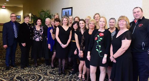 SUBMITTED PHOTO

The gala committee at the fundraising gala for the 26th Winnipeg Dreams Take Flight, called 'An Evening in Paris' on March 16, 2019, at the Victoria Inn Hotel & Convention Centre. (See Social Page)