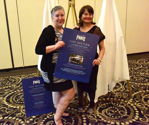 SUBMITTED PHOTO

L-R: Bev Watson (Dreams Take Flight president) and Carol Eliasson (gala chair) at the fundraising gala for the 26th Winnipeg Dreams Take Flight, called 'An Evening in Paris' on March 16, 2019, at the Victoria Inn Hotel & Convention Centre. (See Social Page)