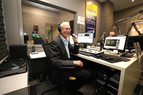 RUTH BONNEVILLE / WINNIPEG FREE PRESS 



LOCAL - new studio CJNU Radio 93.7 FM

Photo of Hartley Richardson, President of James Richardson & Sons, at the launch of the new studio for the CJNU nostalgia Radio Station at Richardson Centre on Wednesday. 

 
Story: Official Opening of  new studio/office, located on the Concourse of The Richardson Centre on Wednesday, April 24th. 

CJNU Radio 93.7 FM


April 24, 2019