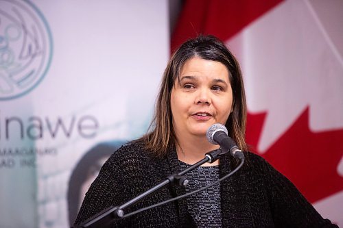 MIKAELA MACKENZIE/WINNIPEG FREE PRESS
Ndinawe's executive director, Tammy Christensen, discusses Jordan's Principle funding at Tina's Safe Haven in Winnipeg on Thursday, April 25, 2019. For Dan Lett story.
Winnipeg Free Press 2019