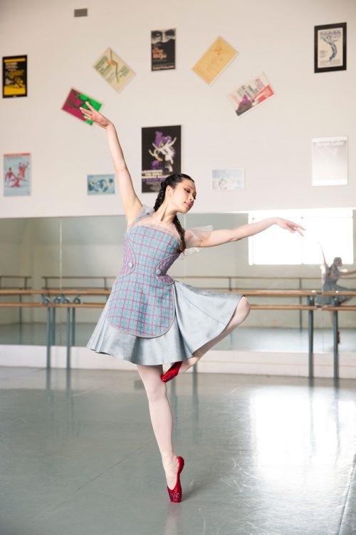 MIKAELA MACKENZIE/WINNIPEG FREE PRESS
Dancer Sophia Lee, who will be portraying the lead role of Dorothy in The Wizard of Oz, poses for a portrait at the Royal Winnipeg Ballet in Winnipeg on Friday, April 26, 2019. 
Winnipeg Free Press 2019