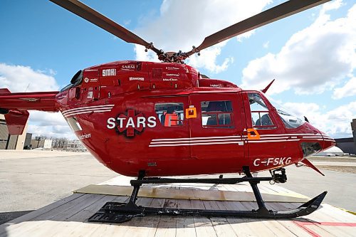 
RUTH BONNEVILLE / WINNIPEG FREE PRESS 

LOCAL - STARS

STARS Winnipeg base - 155 West Hangar Road.


Photo of STARS helicopter with new logos on it after companies offer major financial gifts to STARS air ambulance at STARS hangar Friday.

James Richardson & Sons, Limited donated 1 million dollars to STARS Friday.




April 26, 2019 

