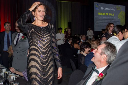 SUBMITTED PHOTO / MIREK WEICHSEL & JOHN GIAVEDONI

Esther Pallister and Premier Brian Pallister have a laugh while playing "Heads or Tails' at the 33rd Annual Sons of Italy Garibaldi Lodge Gala on March 16, 2019 at the RBC Convention Centre Winnipeg. (See Social Page)