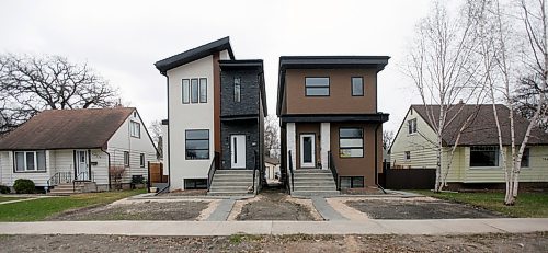 PHIL HOSSACK / WINNIPEG FREE PRESS - In fill housing, Glenwood, new construction on Imperial ave. - May1, 2019.