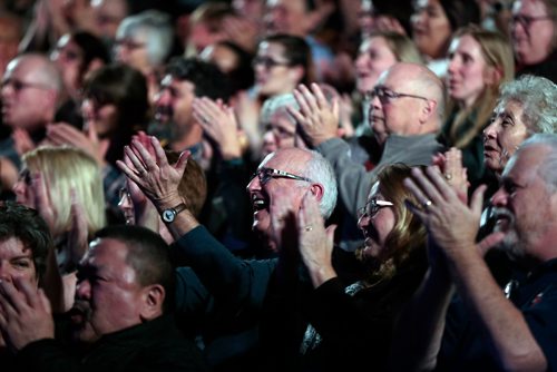 PHIL HOSSACK / WINNIPEG FREE PRESS - ComedyFest Gala - Festival audience enjoys the show Thursday. See Jill Wilson's story. - May2, 2019.