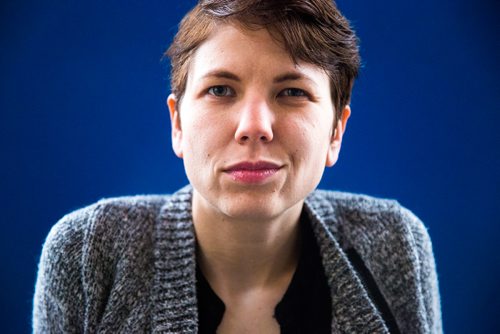 MIKAELA MACKENZIE / WINNIPEG FREE PRESS
Metis filmmaker Madison Thomas poses for a portrait at the Manitoba Theatre for Young People on Friday, May 3, 2019. For Randall King story.
Winnipeg Free Press 2019.