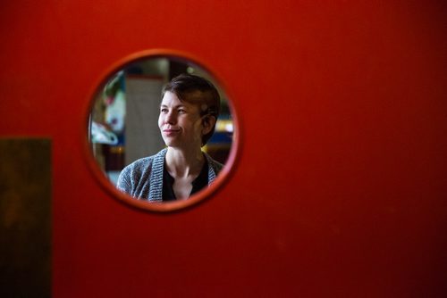 MIKAELA MACKENZIE / WINNIPEG FREE PRESS
Metis filmmaker Madison Thomas poses for a portrait at the Manitoba Theatre for Young People on Friday, May 3, 2019. For Randall King story.
Winnipeg Free Press 2019.