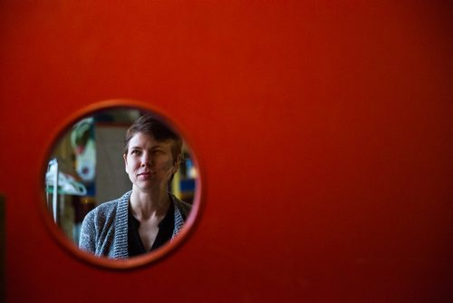 MIKAELA MACKENZIE / WINNIPEG FREE PRESS
Metis filmmaker Madison Thomas poses for a portrait at the Manitoba Theatre for Young People on Friday, May 3, 2019. For Randall King story.
Winnipeg Free Press 2019.