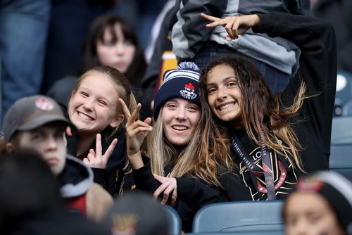 TREVOR HAGAN / WINNIPEG FREE PRESS
Valour FC fans watch as the team plays FC Edmonton, Saturday, May 4, 2019.