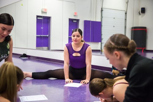 MIKAELA MACKENZIE / WINNIPEG FREE PRESS
Dancer Camryn Delmea fills out the forms for auditions with Norwegian Cruise Lines, one of the largest cruise lines, in Winnipeg on Monday, May 6, 2019. For Erin Lebar story.
Winnipeg Free Press 2019.