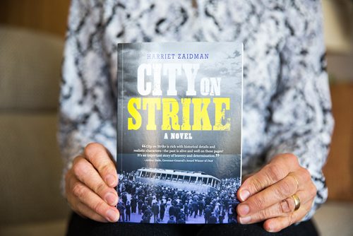 MIKAELA MACKENZIE / WINNIPEG FREE PRESS
Harriet Zaidman, descendant of strikers and the author of City on Strike, poses for a portrait in her home in Winnipeg on Tuesday, May 7, 2019. For Jessica Botelho-Urbanski story.
Winnipeg Free Press 2019.