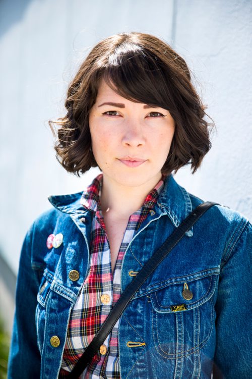 MIKAELA MACKENZIE / WINNIPEG FREE PRESS
Local activist Emily Leedham poses for a portrait on Maryland street in Winnipeg on Tuesday, May 7, 2019. For Jessica Botelho-Urbanski story.
Winnipeg Free Press 2019.