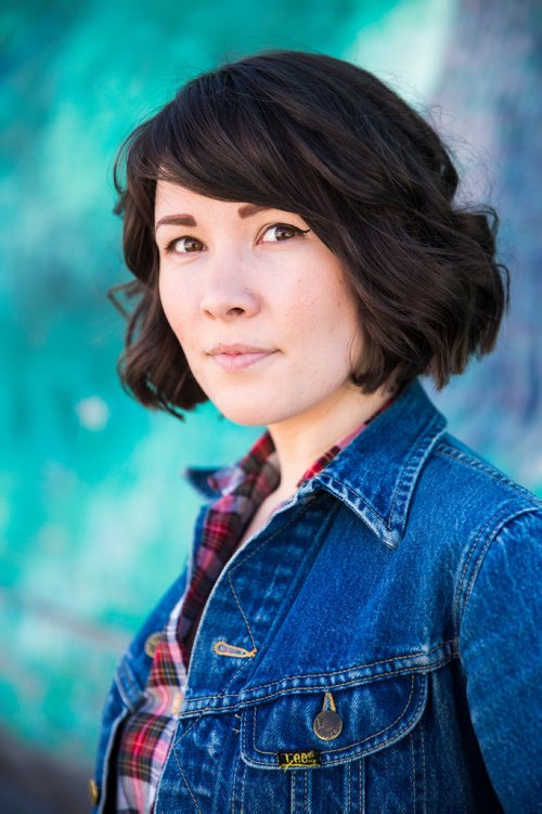 MIKAELA MACKENZIE / WINNIPEG FREE PRESS
Local activist Emily Leedham poses for a portrait on Maryland street in Winnipeg on Tuesday, May 7, 2019. For Jessica Botelho-Urbanski story.
Winnipeg Free Press 2019.