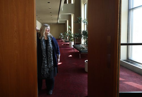 RUTH BONNEVILLE / WINNIPEG FREE PRESS 

Portraits of Trudy Schroeder, Executive Director of the Winnipeg Symphony Orchestra, WSO, taken at the concert hall.  

See Doug Speirs column

May 7, 2019

