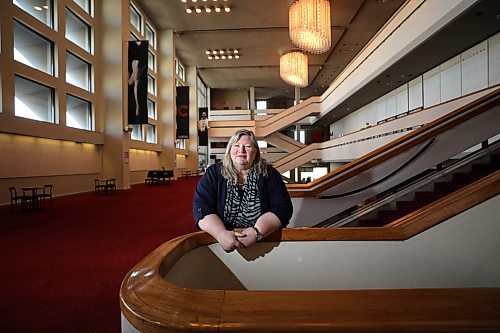 RUTH BONNEVILLE / WINNIPEG FREE PRESS
Portraits of Trudy Schroeder, Executive Director of the Winnipeg Symphony Orchestra, WSO, taken at the concert hall.
See Doug Speirs column
May 7, 2019