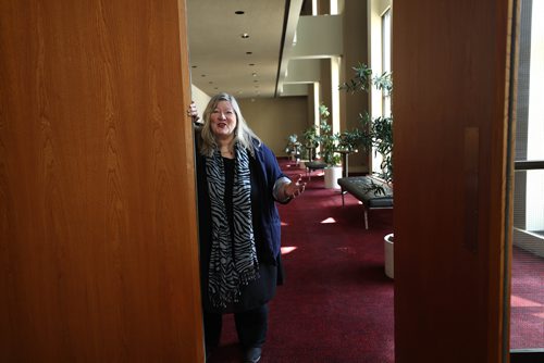 RUTH BONNEVILLE / WINNIPEG FREE PRESS 

Portraits of Trudy Schroeder, Executive Director of the Winnipeg Symphony Orchestra, WSO, taken at the concert hall.  

See Doug Speirs column

May 7, 2019

