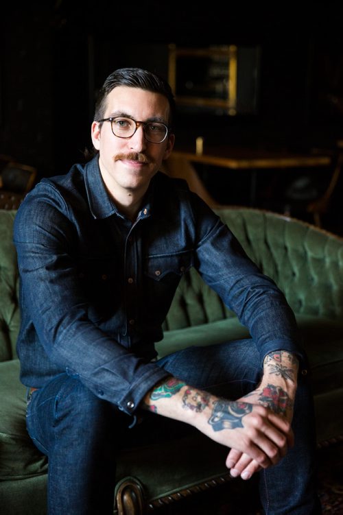 MIKAELA MACKENZIE / WINNIPEG FREE PRESS
Chef Tyrone Welchinshki poses in the Nonsuch Brewing Co space in Winnipeg on Friday, May 10, 2019.  For Jill Wilson story.
Winnipeg Free Press 2019.