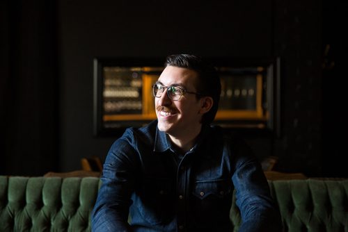 MIKAELA MACKENZIE / WINNIPEG FREE PRESS
Chef Tyrone Welchinshki poses in the Nonsuch Brewing Co space in Winnipeg on Friday, May 10, 2019.  For Jill Wilson story.
Winnipeg Free Press 2019.