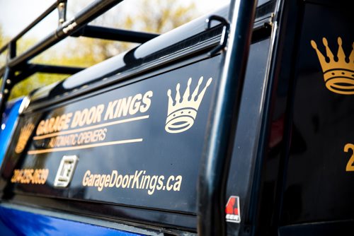 MIKAELA MACKENZIE / WINNIPEG FREE PRESS
Garage Door King Stan Summers poses for a portrait on Logan Ave. in Winnipeg on Monday, May 13, 2019.  For Dave Sanderson story.
Winnipeg Free Press 2019.